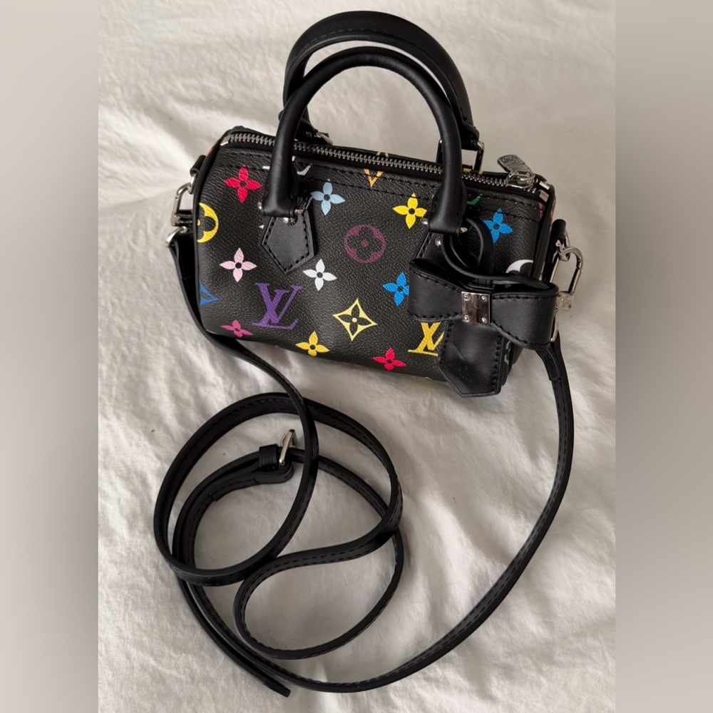 👑✅PRICE FIRM✅Black Fashion Mini Crossbody Speedy Bag. NWOT - Picture 3 of 16